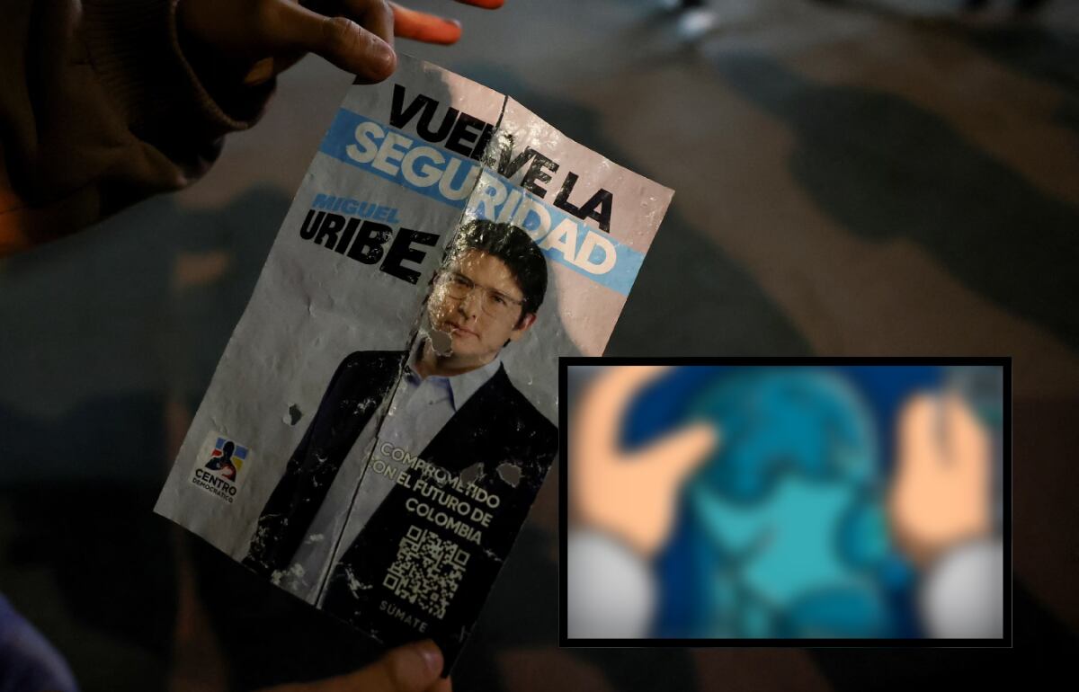 En redes sociales cuestionaron que la ilustración fuera publicada - crédito Montaje Infobae (Reuters/ElEspectador)