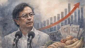 Gustavo Petro desmintió informe sobre inflación que señala al salario mínimo como principal factor del aumento de precios: “Son datos de banqueros”
