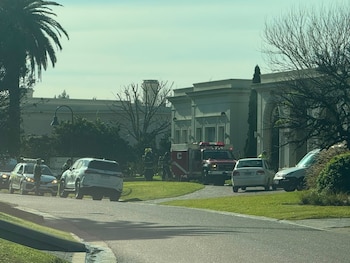 Las imágenes del operativo en la casa del Chiqui Tapia en Cardales
