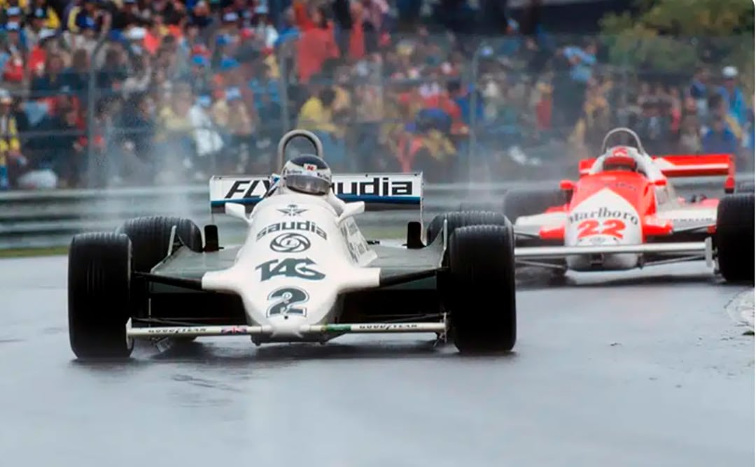 Carlos Reutemann (Williams número 2) hizo una excelente largada en medio de las pésimas condiciones climáticas de Canadá. Poco pudo hacer y terminó en el 10° puesto