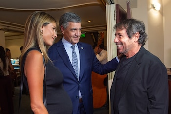 Jorge Macri y María Belén