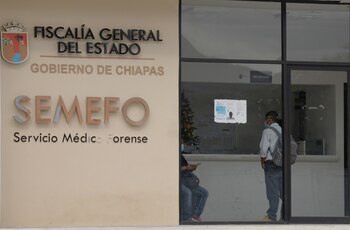 Familiares de los migrantes fallecidos