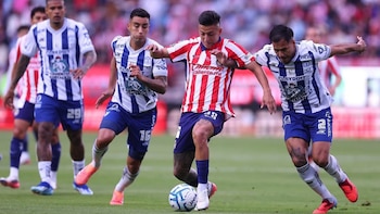 Pachuca le arruina los planes a Chivas y empatan de último minuto