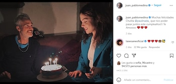 El actor celebró el cumpleaños