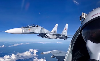 Los aviones de caza de