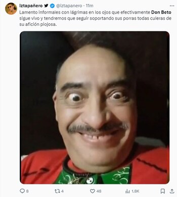 Memes, Don Beto, supuesto fallecimiento,