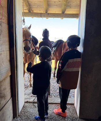 También las actividades a caballo