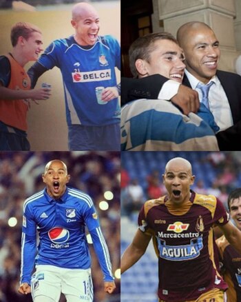 En la Real Sociedad compartió