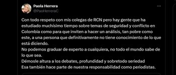 Crítica de la periodista Paola