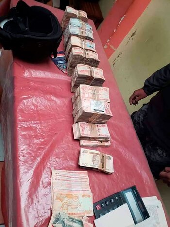 El dinero que llevaba consigo