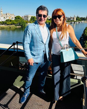 Magaly Medina y Alfredo Zambrano