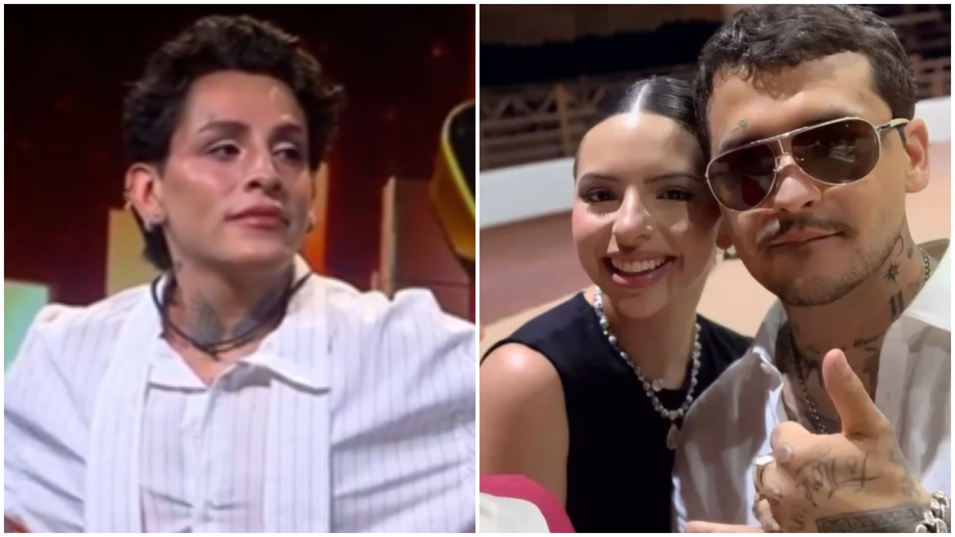 El influencer salió en defensa de Nodal frente a Kenny, quien envió un saludo a Cazzu. (RS / Telemundo)