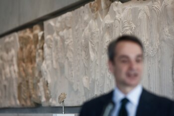 El primer ministro heleno, Kyriakos