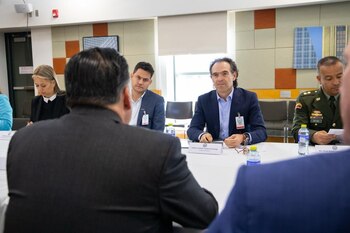 El alcalde de Medellín se