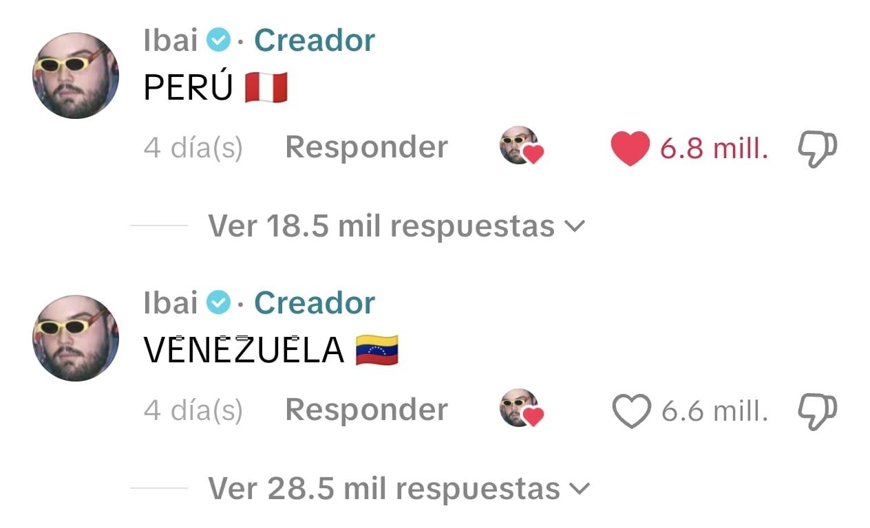 Votaciones en TikTok