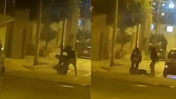 Tiró su celular a la