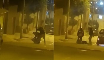 Los delincuentes huyeron en un