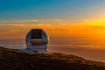 El telescopio Grantecan en Santa