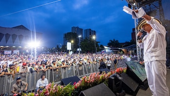 ¿Qué pasó con los recursos que el Gobierno Nacional le envió al departamento y al distrito para que la juventud del Atlántico tuviera más oportunidades de estudiar?, dijo Petro en un evento realizado el 29 de mayo en Barranquilla - crédito Joel González/Presidencia de la República