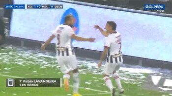 Lavandeira puso el primer gol