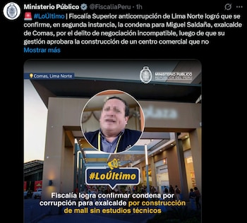 Fuente: Fiscalía de la Nación