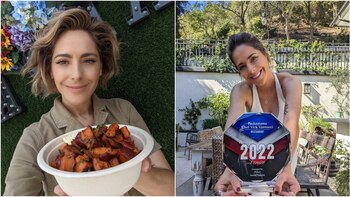 Victoria Vannucci recibió un premio