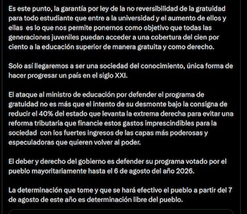 Gustavo Petro - crédito @petrogustavo/X
