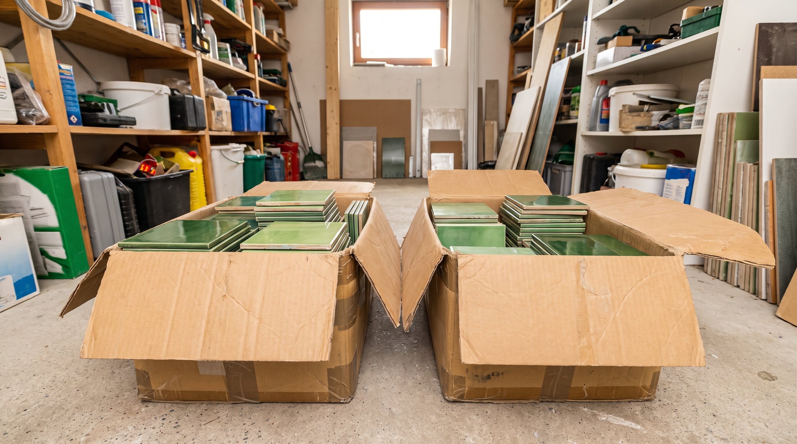 Dejar un par de cajas guardadas para el futuro es un buen consejo de obra para tener los mismos. (Imagen Ilustrativa Infobae)