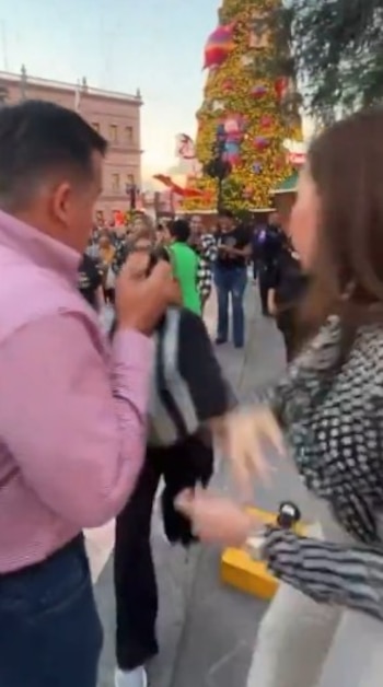 El altercado ocurrió durante la