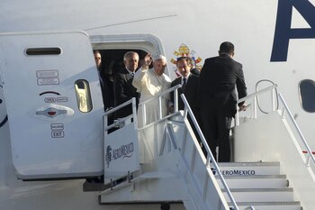 El papa Francisco visitó México