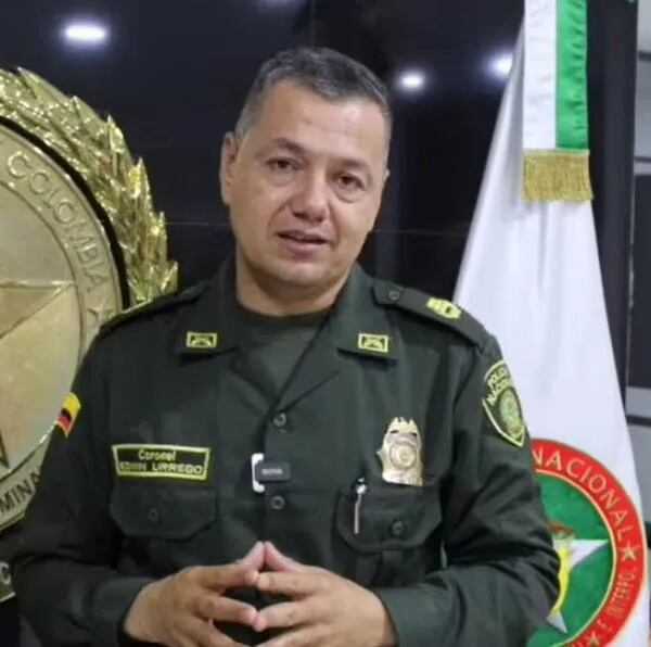 Oficiales en retiro calificaron de injusta la salida del brigadier general Edwin Urrego y resaltaron sus más de 30 años de servicio a Colombia - crédito Policía Metropolitana de Barranquilla