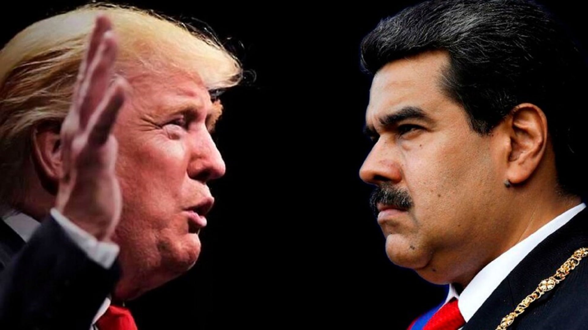 Donald Trump y Nicolás Maduro