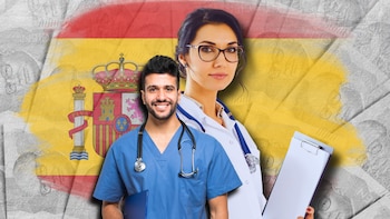 En España, los médicos y