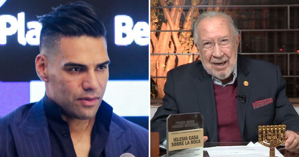 Falcao despidió al pastor Darío Silva, fundador de Casa Sobre la Roca