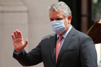 El presidente de Colombia, Iván