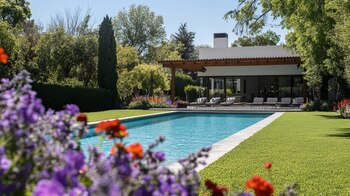 Combinar plantas altas y bajas