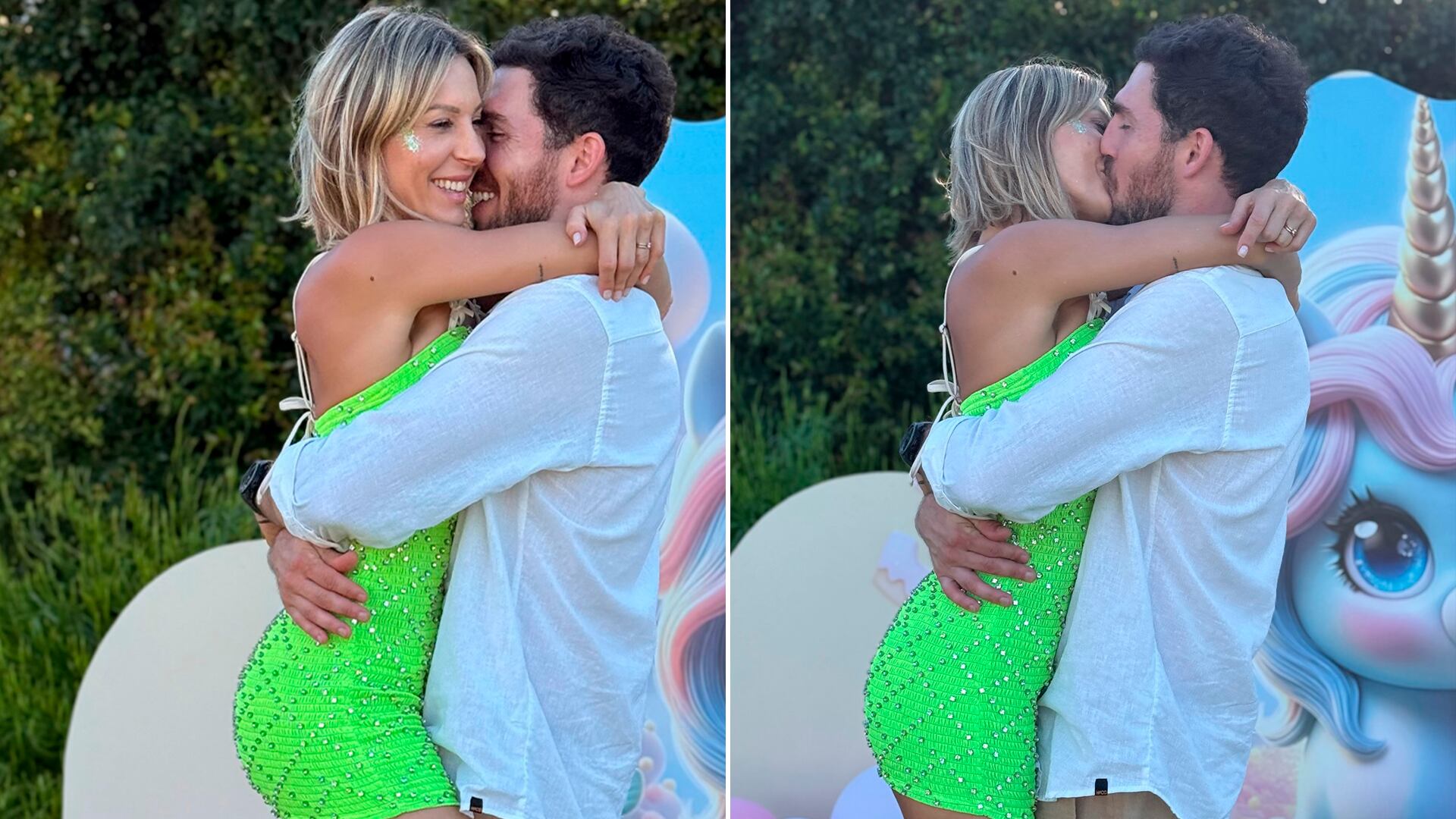 Marzol y su esposo, Ramiro Arias