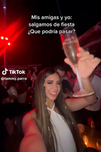 La tiktoker dividió opiniones en