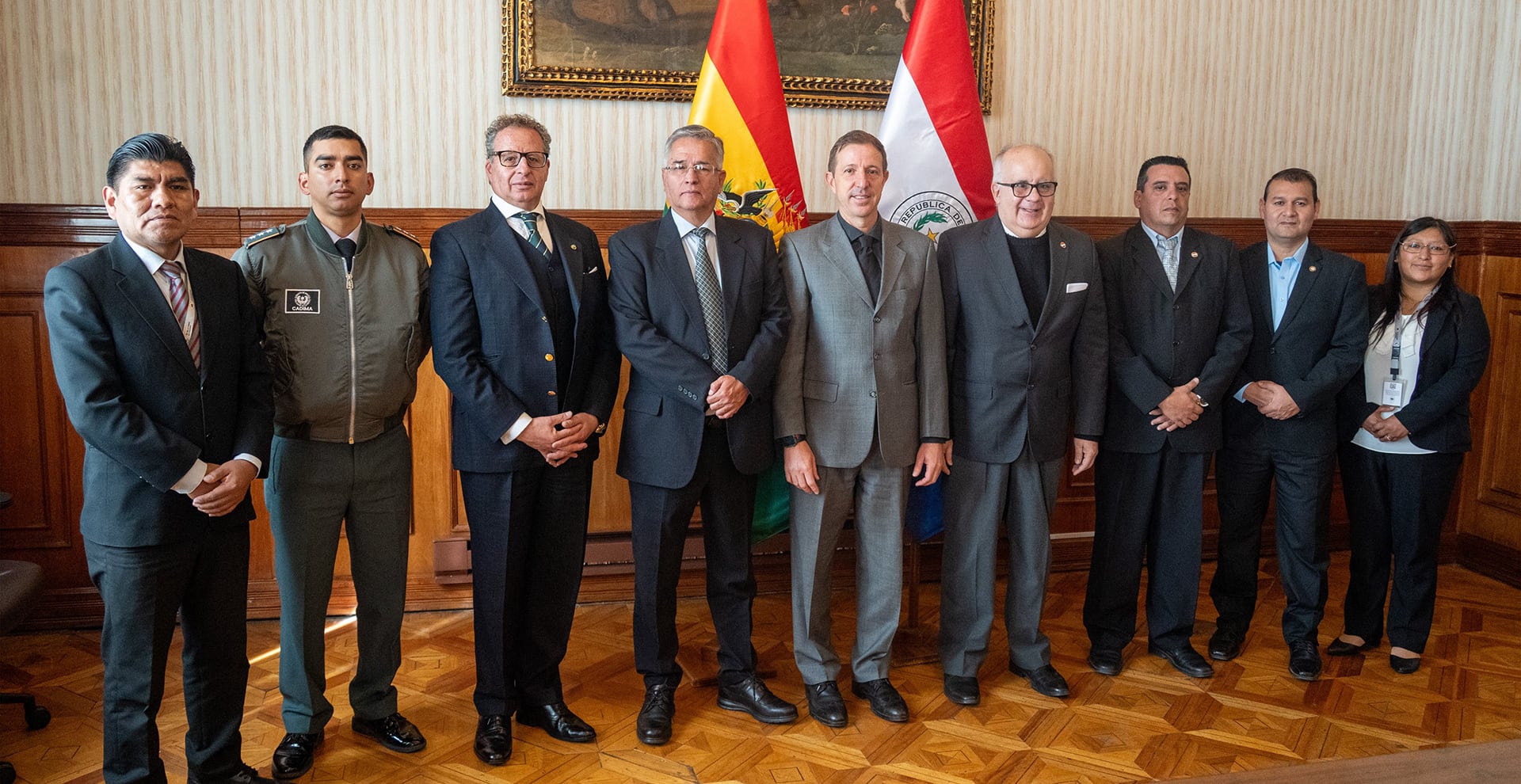Bolivia y Paraguay actualizaron coordenadas, construyeron 79 hitos de segundo orden y abrieron una picada fronteriza de más de 700 kilómetros (Cancilleria de Bolivia)