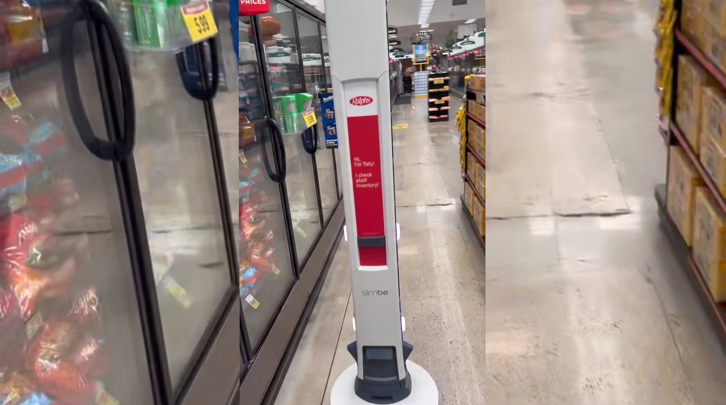 El dispositivo detecta productos agotados, mal ubicados o con precios que no coinciden con la información de la góndola (Captura de video)