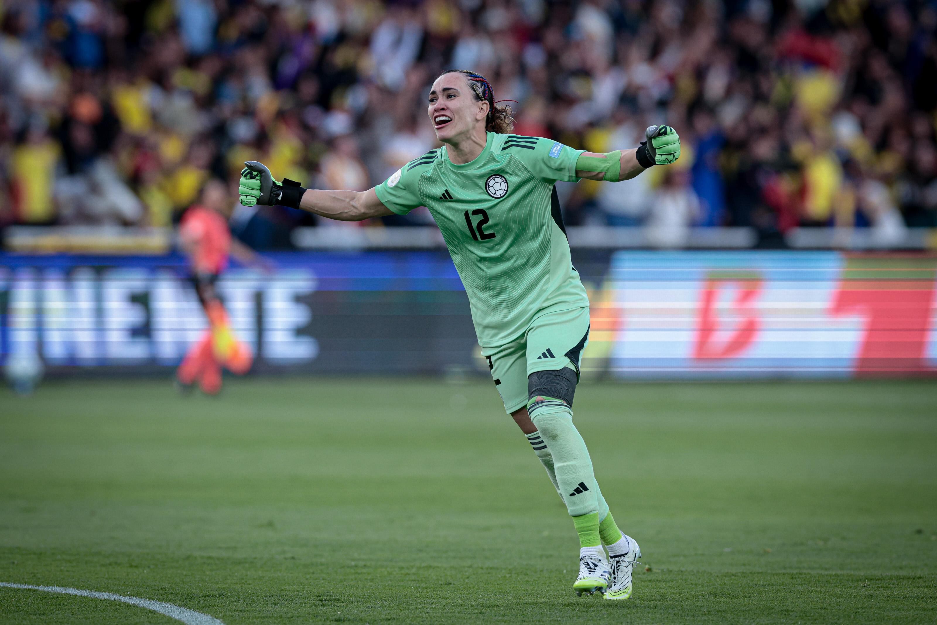 Katherine Tapia jugó su primera Copa América con la selección Colombia - crédito Conmebol