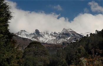 Vista del volcán Iztaccíhuatl desde