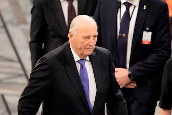 Susto sobre la salud de Harald V. (AP Foto/Markus Schreiber, File)