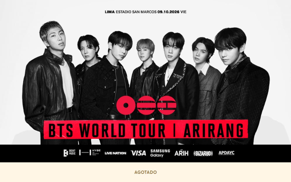 La imagen promocional del concierto