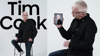 El anuncio de Samsung con ‘Tim Cook’ que se volvió viral tras el evento de Apple
