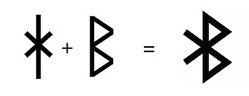 El logo de Bluetooth combina