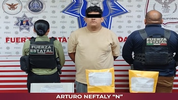 Detienen al "Ñoño" en Baja California, objetivo prioritario ligado a Los Rusos del Cártel de Sinaloa