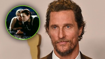 “Salí creyendo que era mío, pero fue de Leonardo DiCaprio”, la confesión de Matthew McConaughey sobre Titanic