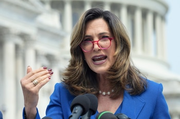 La congresista republicana, María Elvira Salazar, en una fotografía de archivo. EFE/Lenin Nolly