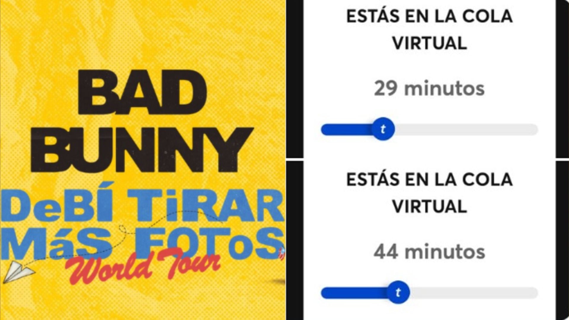 Fans de Bad Bunny reportaron demoras en compra de entradas en Ticketmaster para conciertos. IG